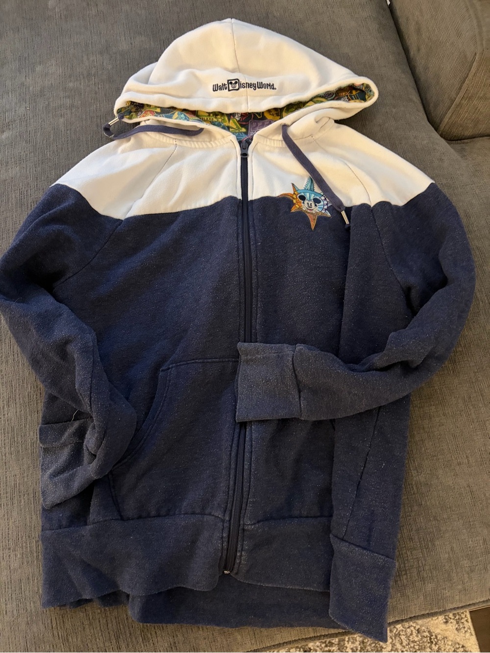Disney Zip Up Hoodie